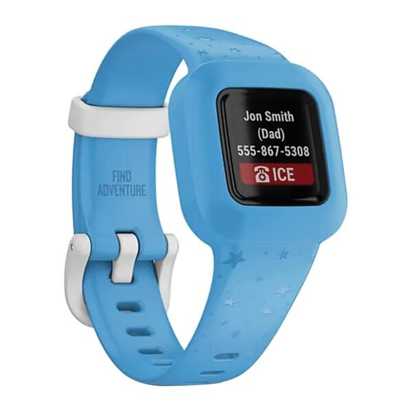 Garmin 010-02441-22 vivofit jr. 3 Fitness Tracker (Blue Stars) - Image 7