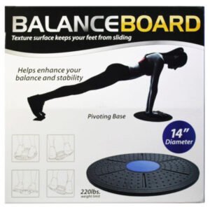 Case of 2 – Balance Board Exercise Platform 2 Asst Colors