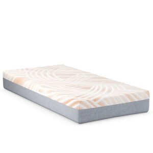 Bed Mattress Memory Foam Twin Size with Jacquard Cover for Adjustable Bed Base-10 inches – Color: Multicolor – Size: 10 inches