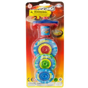 Case of 12 – 3 Layer Bouncing Top Spinner Toy