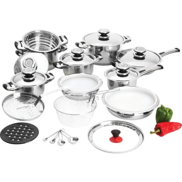 28pc ss cookware set - Image 2