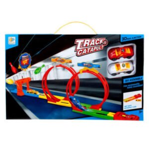 Case of 2 – Race Car Launchers with Track