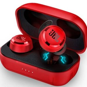 Original JBL T280 TWS Bluetooth Wireless Headphones with Charging Case Earbuds Sport Running Music Earphones  red