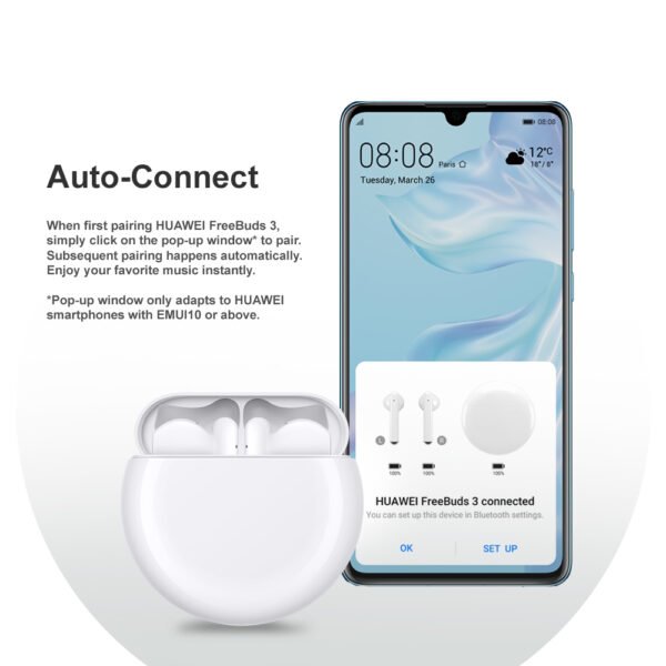 Original HUAWEI Freebuds 3 Wireless Headsets TWS Bluetooth Earphone Active noise reduction Bluetooth - Image 3