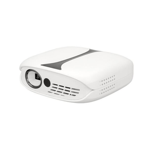 RD606 WiFi Android Smart LED Mini Projector DLP Home Projector white_US Plug-Android version - Image 3