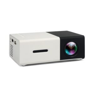 YG300 HD 1080P Led Projector Home Theater Cinema Usb AV SD Mini Portable Black White US Plug