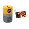 Yt400 Ultra Portable Mini  Projector Home High-definition Movie Video Projector Home Theater Cinema Player Home Entertainment Yellow-gray_US plug