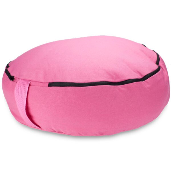 Pink 18" Round Zafu Meditation Cushion