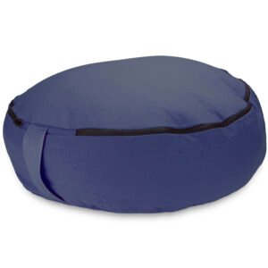 Blue 18″ Round Zafu Meditation Cushion