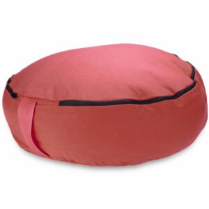 Red 18″ Round Zafu Meditation Cushion