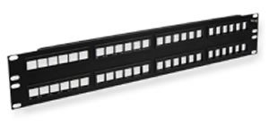 Patch panel blank hd 48-port 2 rms