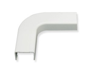 FLAT ELBOW 1 1/4in WHITE 10PK