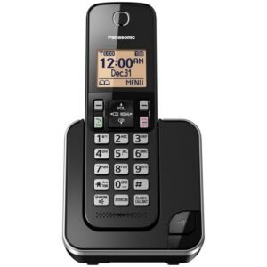 Expandable Cordless Phone in Black 1HS