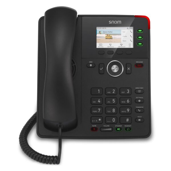 Snom D717 SIP Phone 2.8" LCD 4 SIP