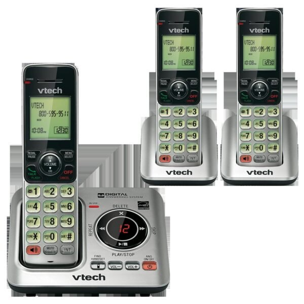 Vtech 3-handset cordless CID/ITAD