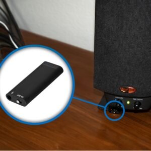 Charge Record Simultaneously w/ CovertDrive Hidden Audio MIC REC Portable REC